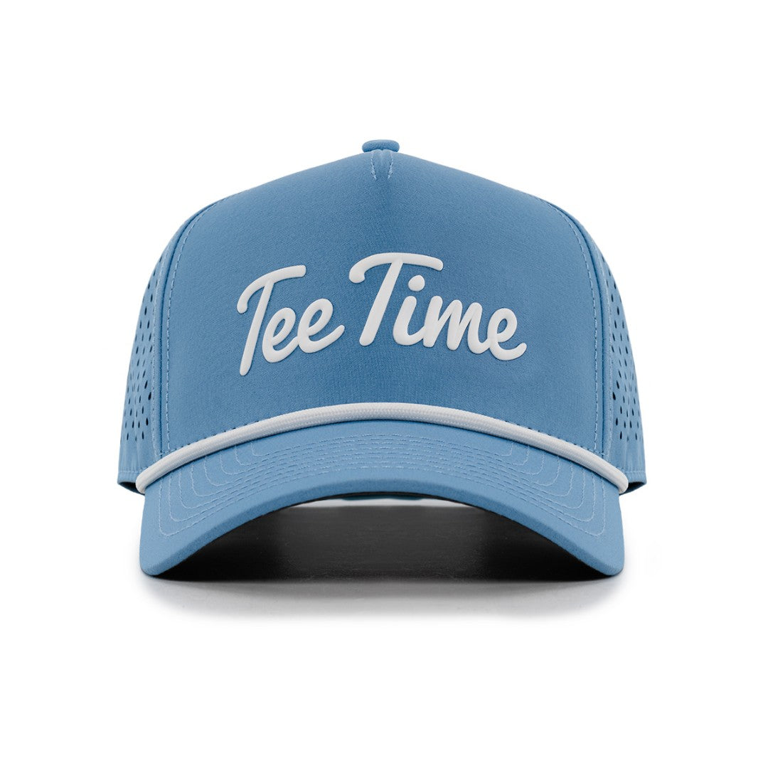 Tee Time Hat - Lt. Blue / White