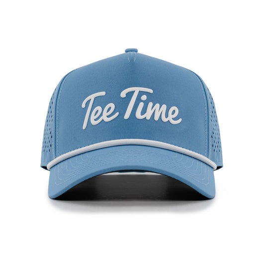 Tee Time Hat - Lt. Blue / White