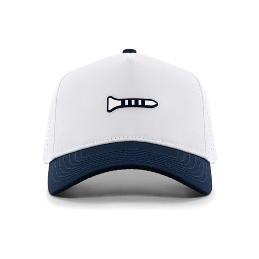The Members Hat - White / Navy