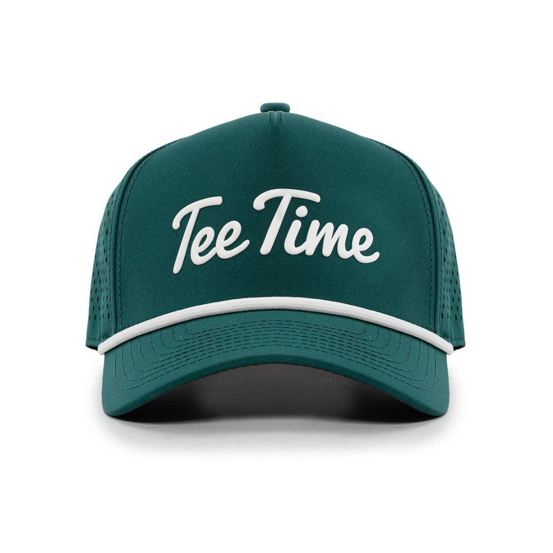 Tee Time Hat - Green / White