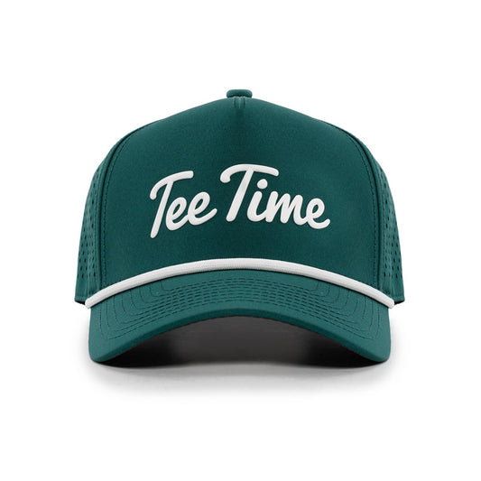 Tee Time Hat - Green / White